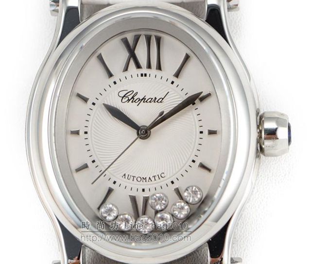 Chopard手錶 蕭邦快樂鑽系列橢圓型機械6T28新款 蕭邦時尚男士腕表 蕭邦全自動機械男表  hds1690